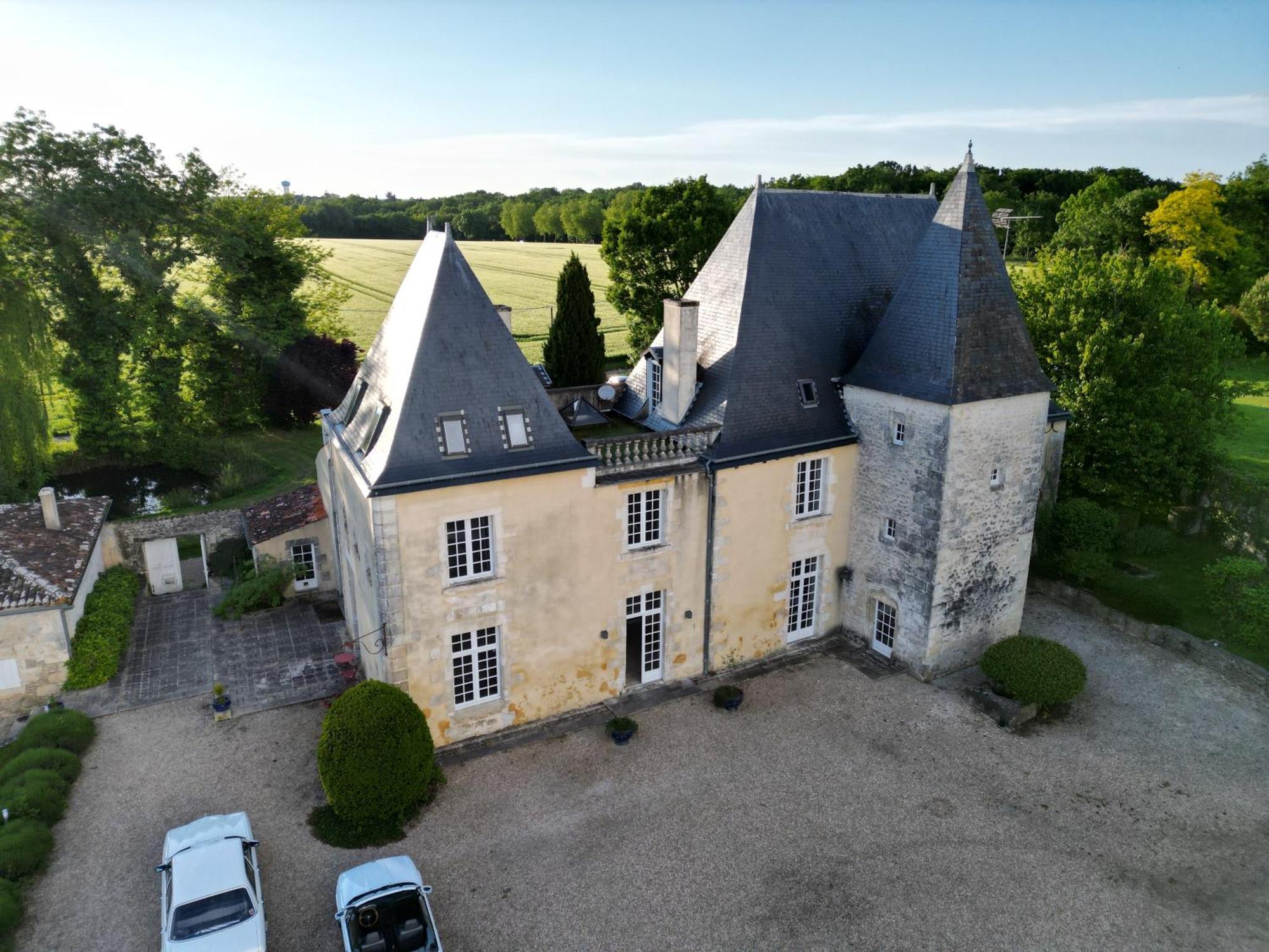 Chateau De La Vallade Saint-Porchaire Экстерьер фото